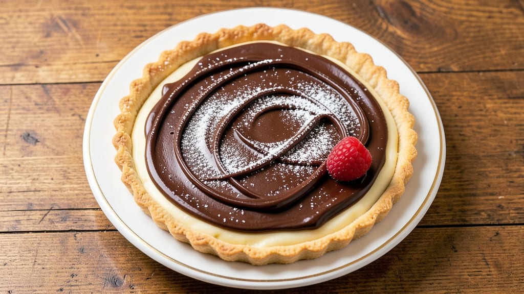 Betty Crocker Boston Cream Pie Recipe: Vanilla Custard Layers Between Crispy Chiffon Cake