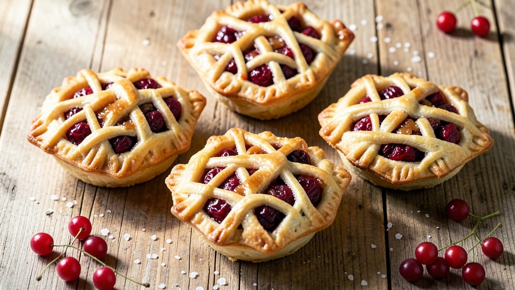 Cranberry Hand Pies Recipe: Flaky Crusts Cradling Tart-Sweet Filling